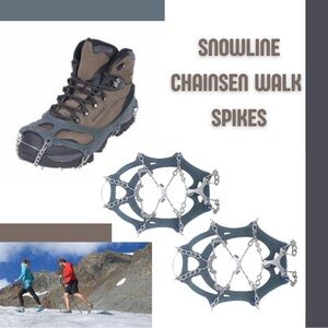 Snowline Chainsen Walk Ice Cleats Technical Mountain Climbing Gear Size M
